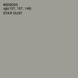 #9D9D95 - Star Dust Color Image